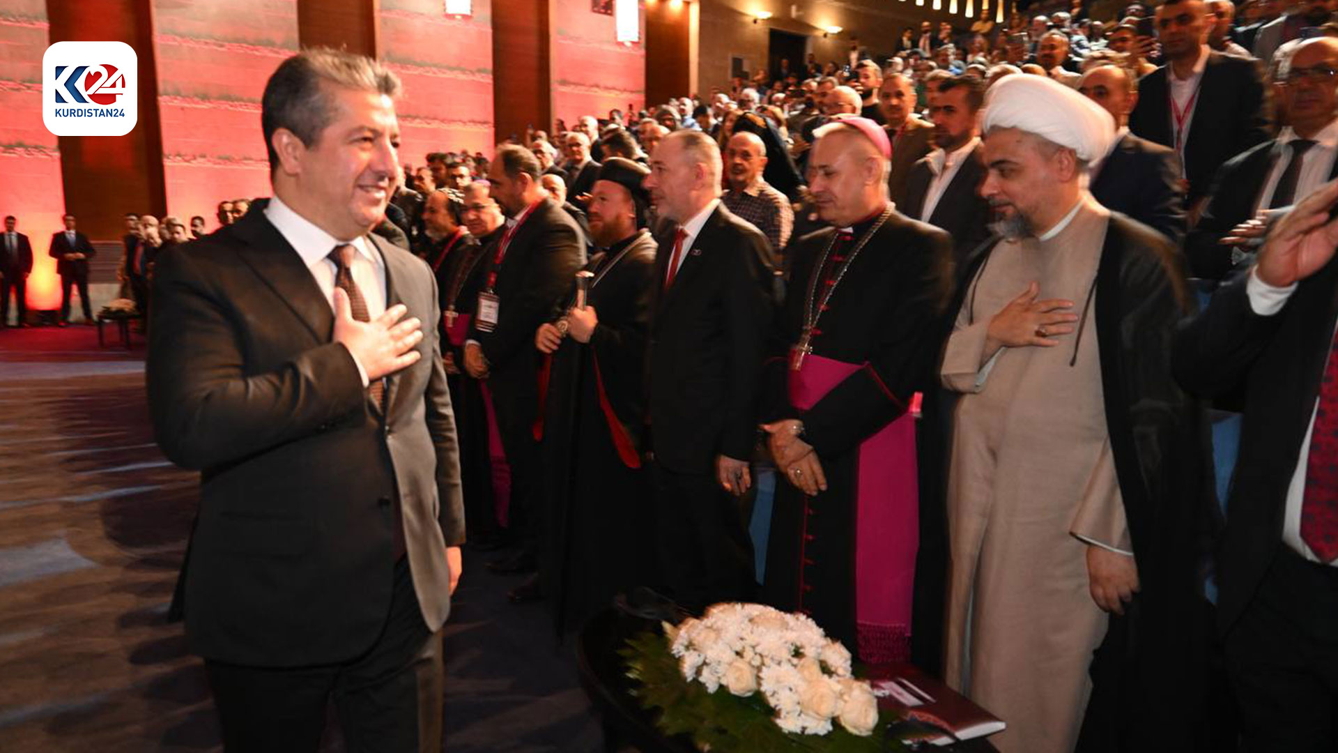 ئامادەبوونی سەرۆکوەزیران مەسرور بارزانی لە 